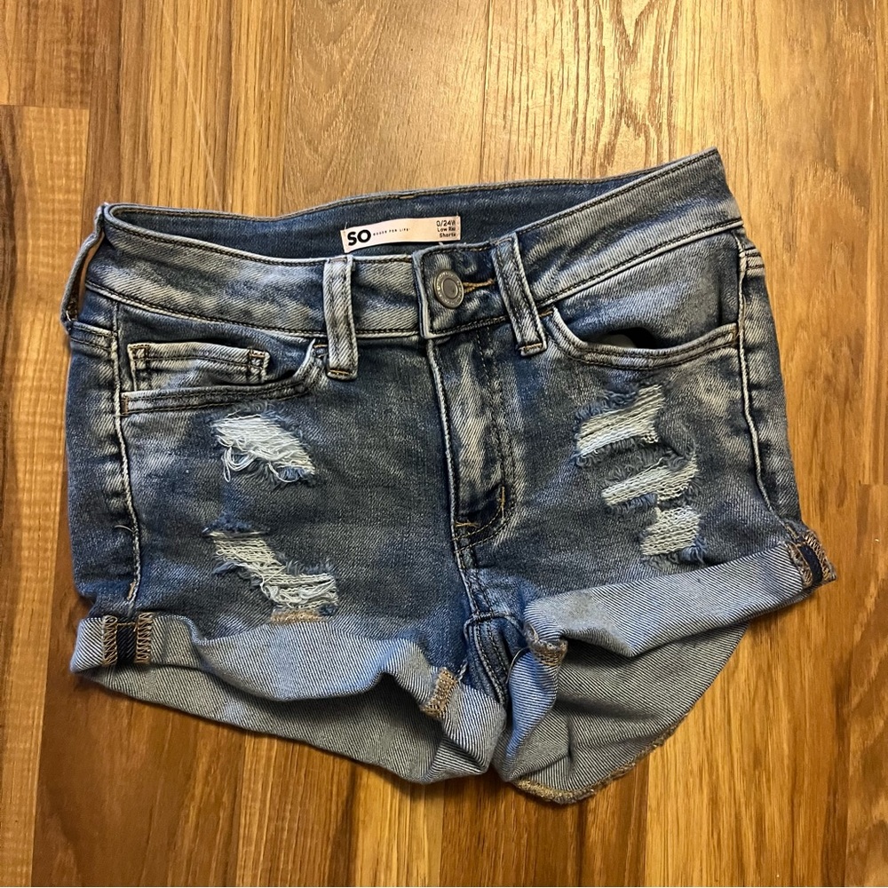 low rise sonoma jean shorts